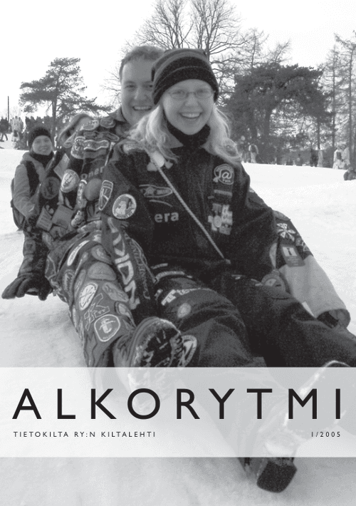 Alkorytmi 1/2005 kansi