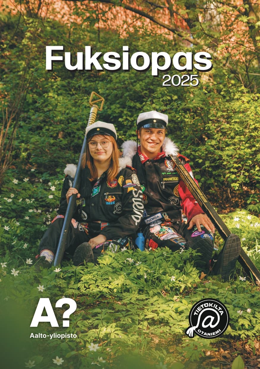 Fuksiopas 2025 kansi